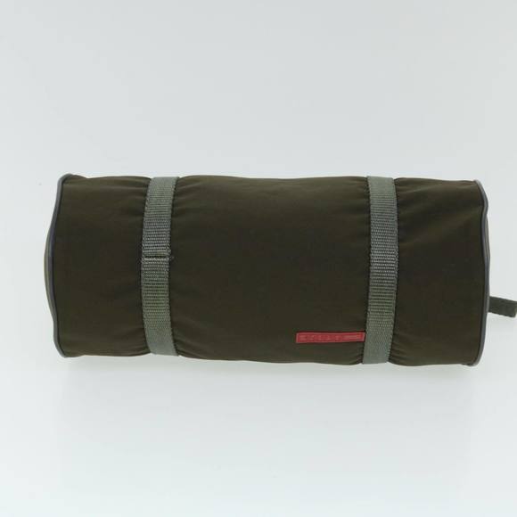 PRADA Sports Hand Bag Nylon Khaki Auth 51279 - Picture 5 of 16